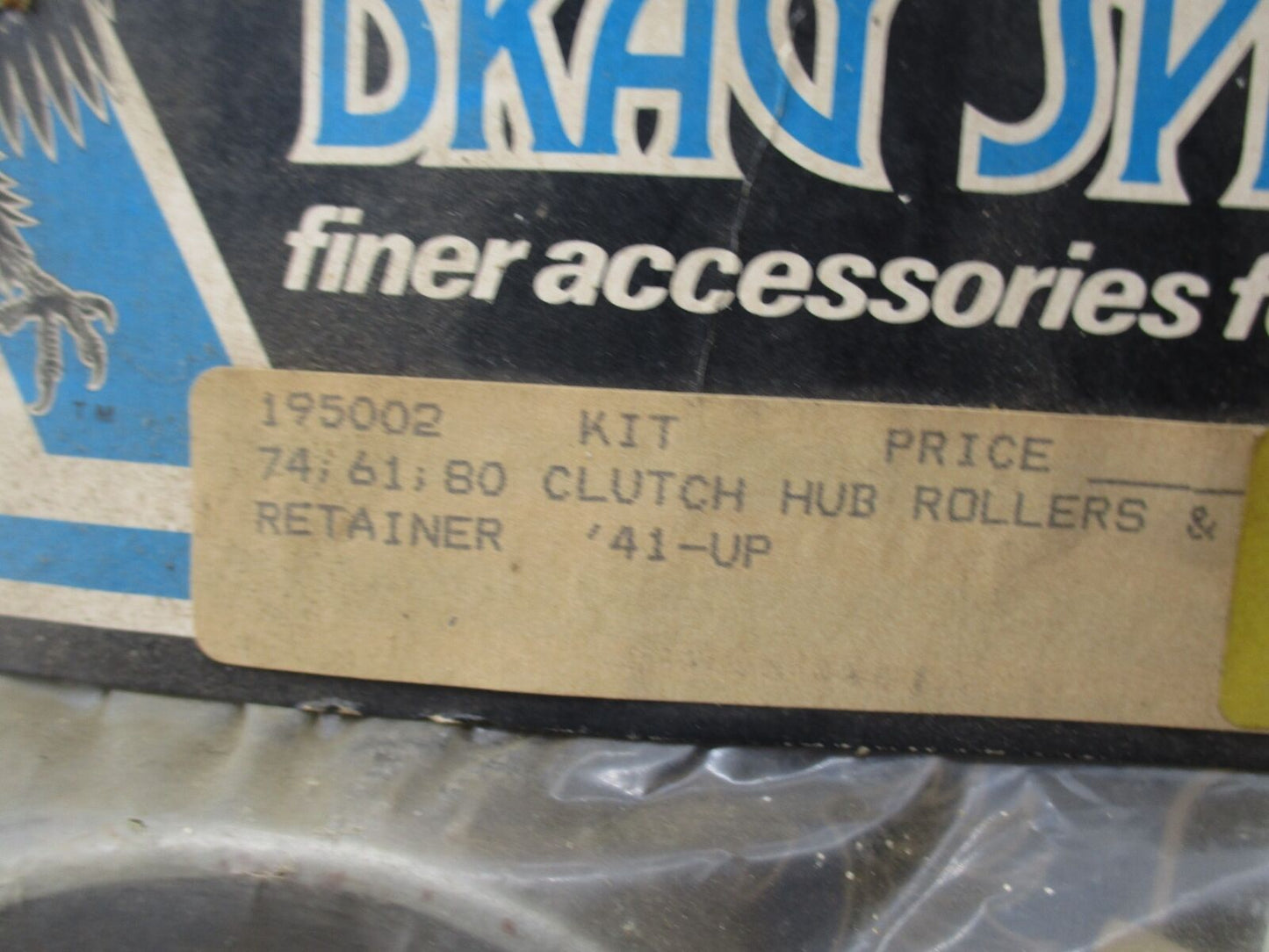 Harley Davidson NOS 1941-Up Inner Clutch Hub Rollers & Retainer 195002