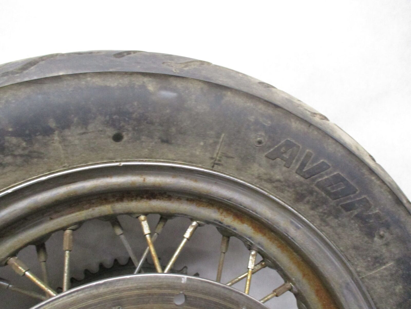 Harley Davidson Dyna 16" Rear Wheel and Tire w/ 49T Sprocket and Disc 44136-92
