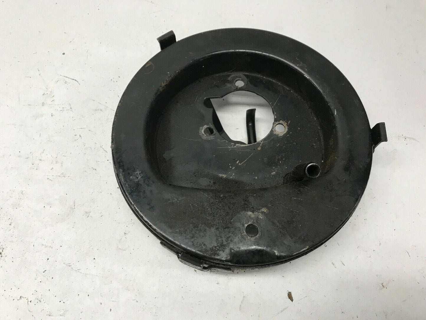 harley davidson panhead backing plate air cleaner intake cover