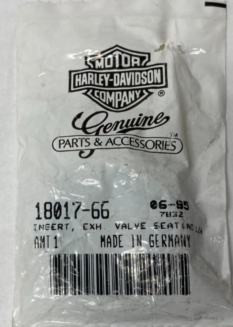 Harley Davidson Genuine Exhaust Valve Insert 18017-66