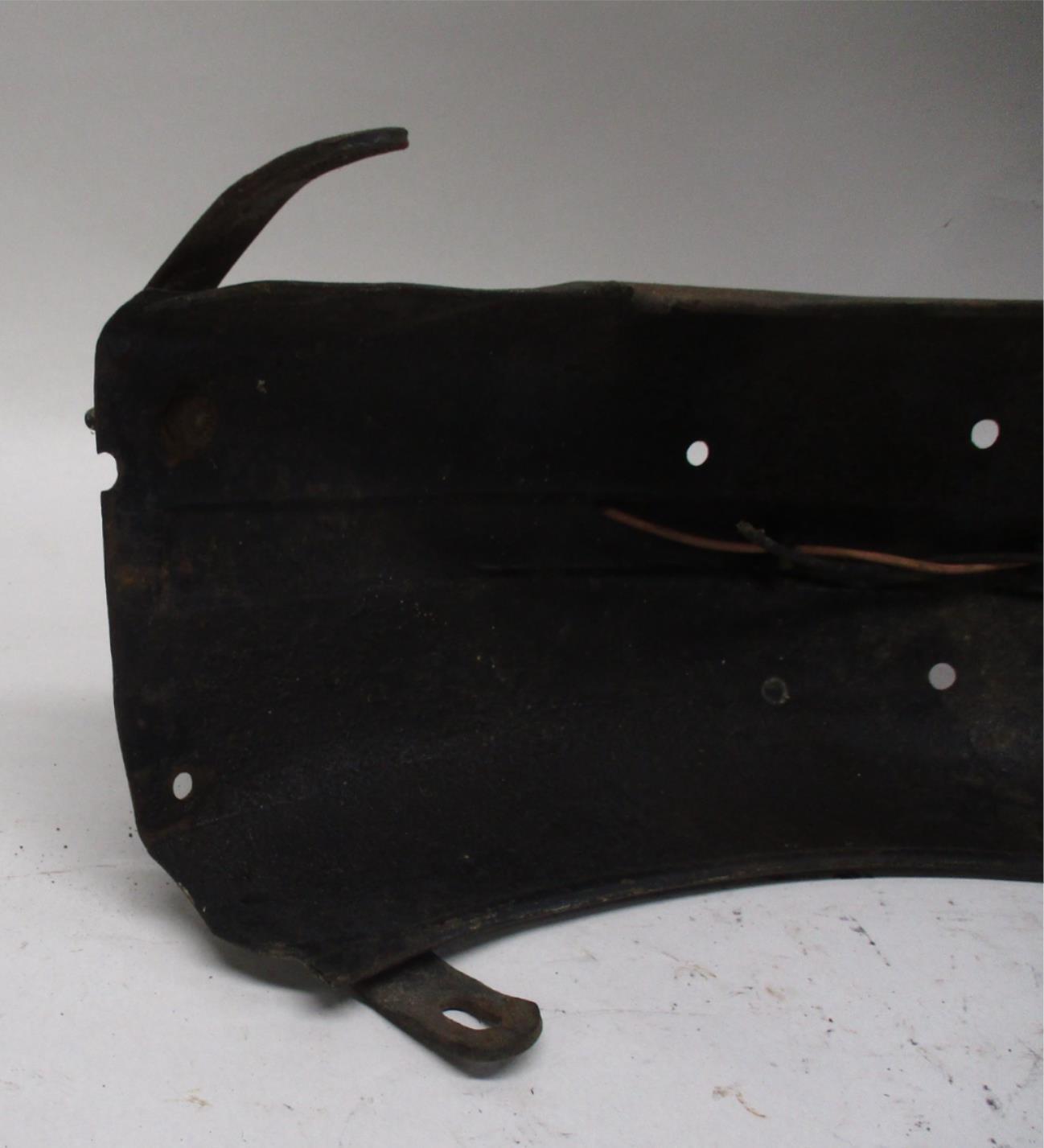 Triumph Rear Fender Blue w/ Lucas England Taillight 6"