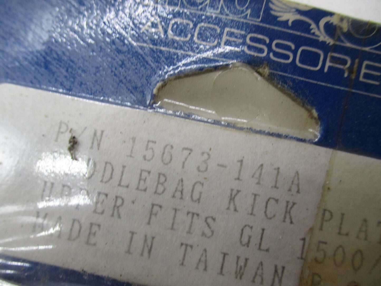 Add On Inc Goldwing GL1500 Saddlebag Kick Plate Upper Grill Cover 15673-141A