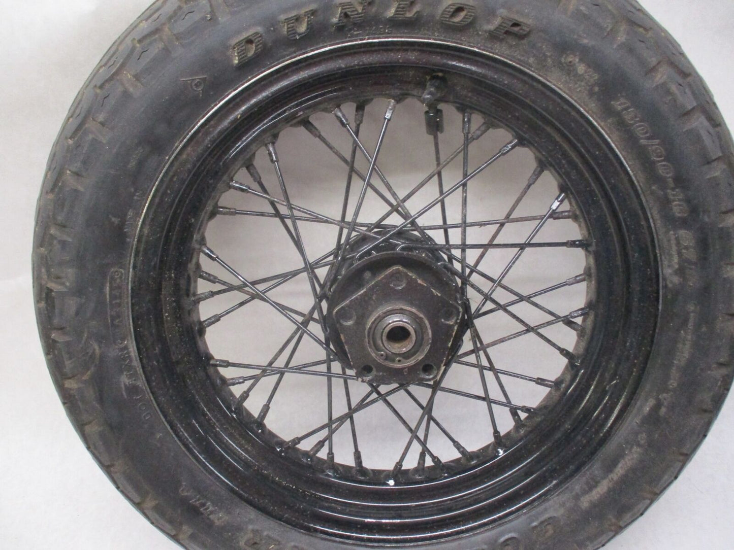 Harley Shovelhead Super Glide Rear Wheel Spoke w/ Tire 40981-73 3/4" Axle