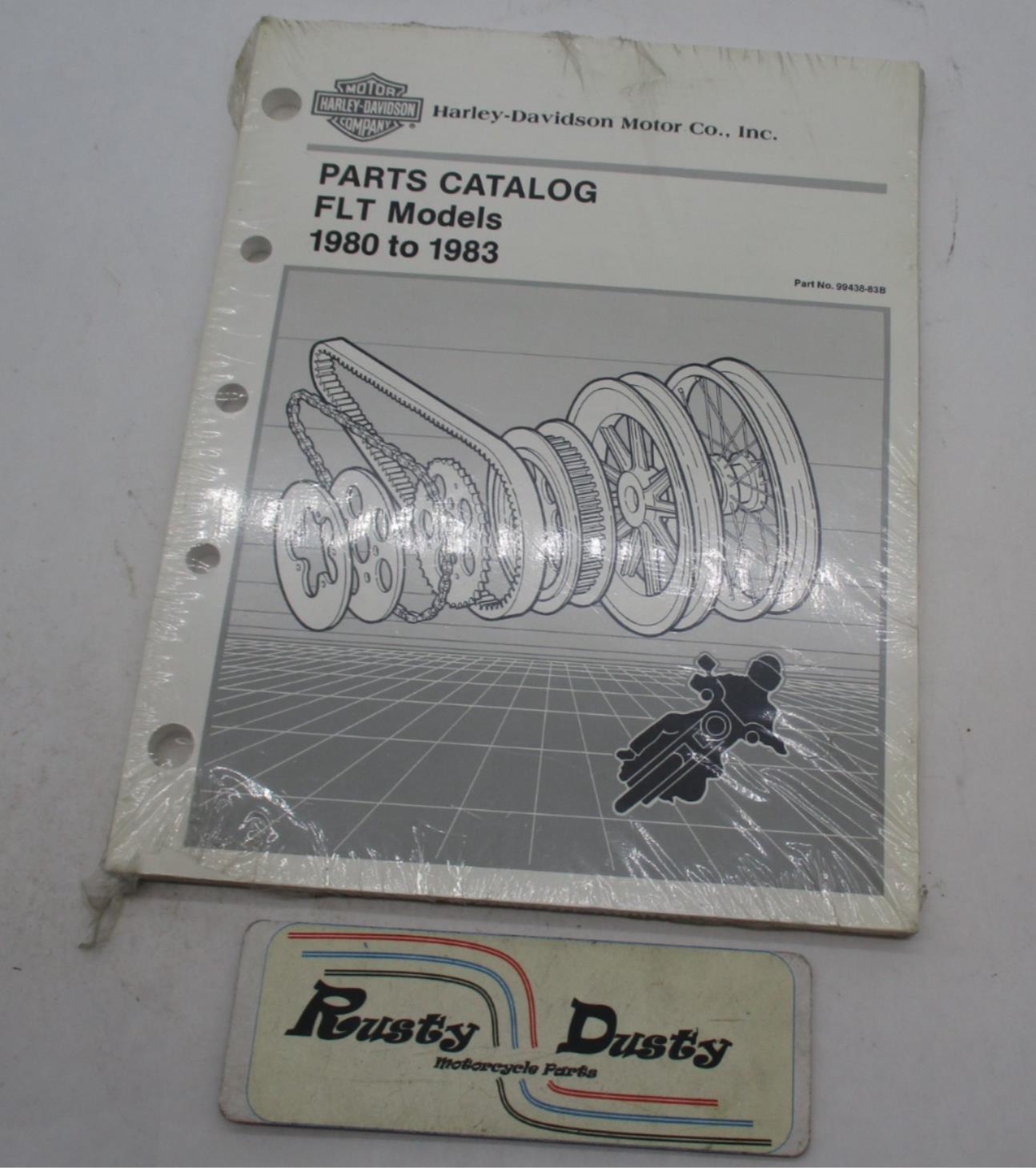 Harley Davidson Genuine NOS 1980 1983 FLT Shovelhead Parts Catalog 994