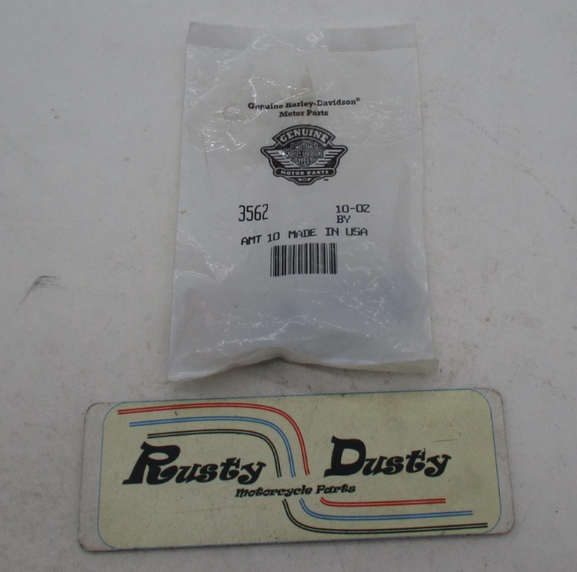 Lot of 8 Harley Davidson Hex Flange Head Screws 3562