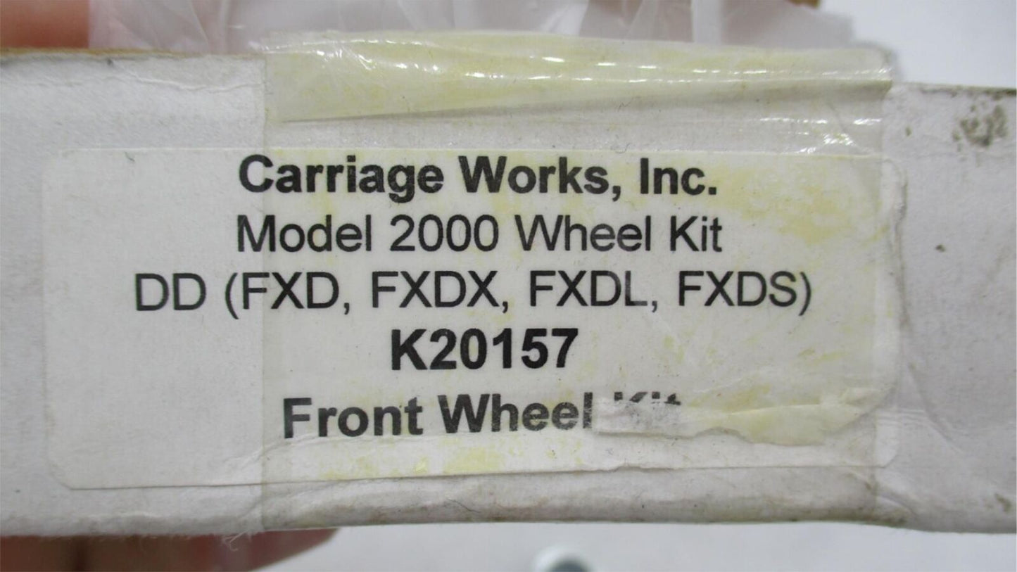 Harley Carriage Works Front Disk Adapter Spacer Wheel Kit K20157 FXD Dyna