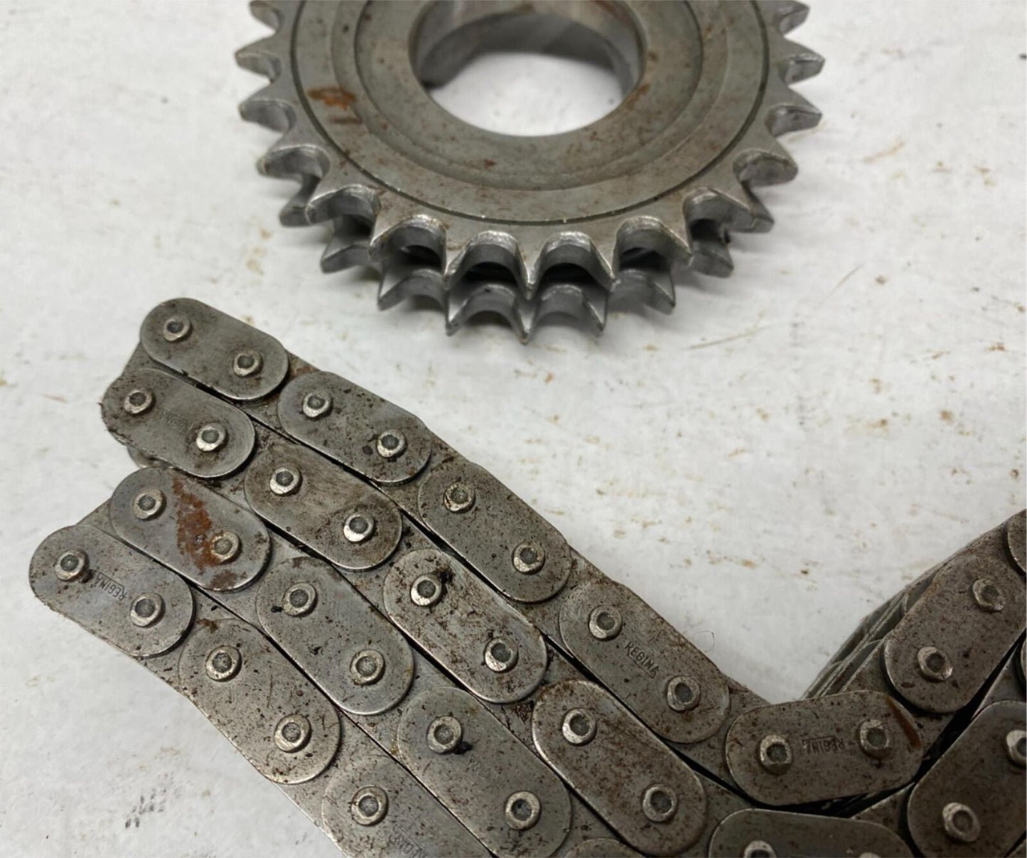 Harley Davidson Big Twin 25T Tooth Compensator Drive Sprocket & Chain