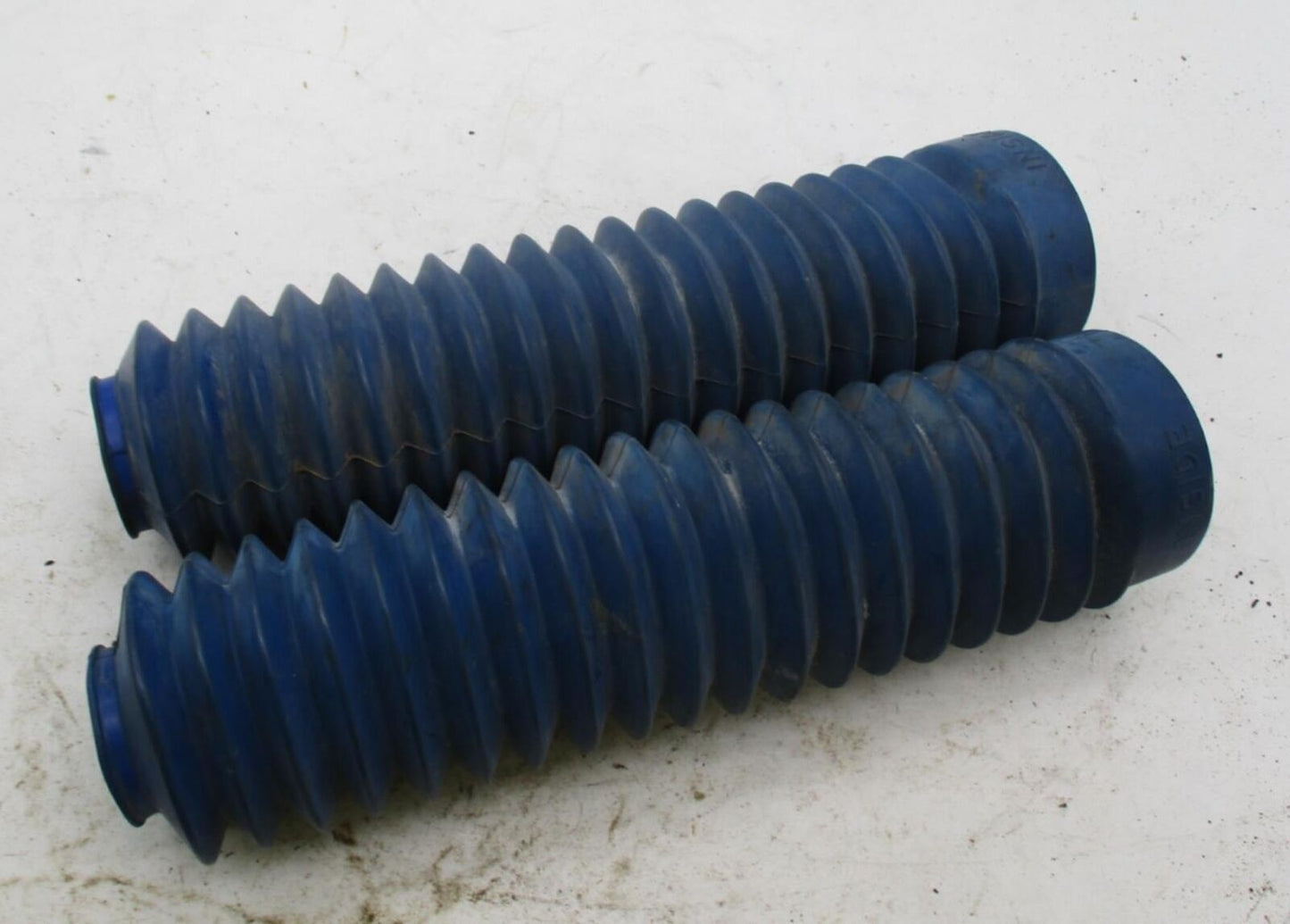 Husqvarna MX Dirt Bike CR250 WR250 CR360 60's 70's 80's Blue Fork Gaitors