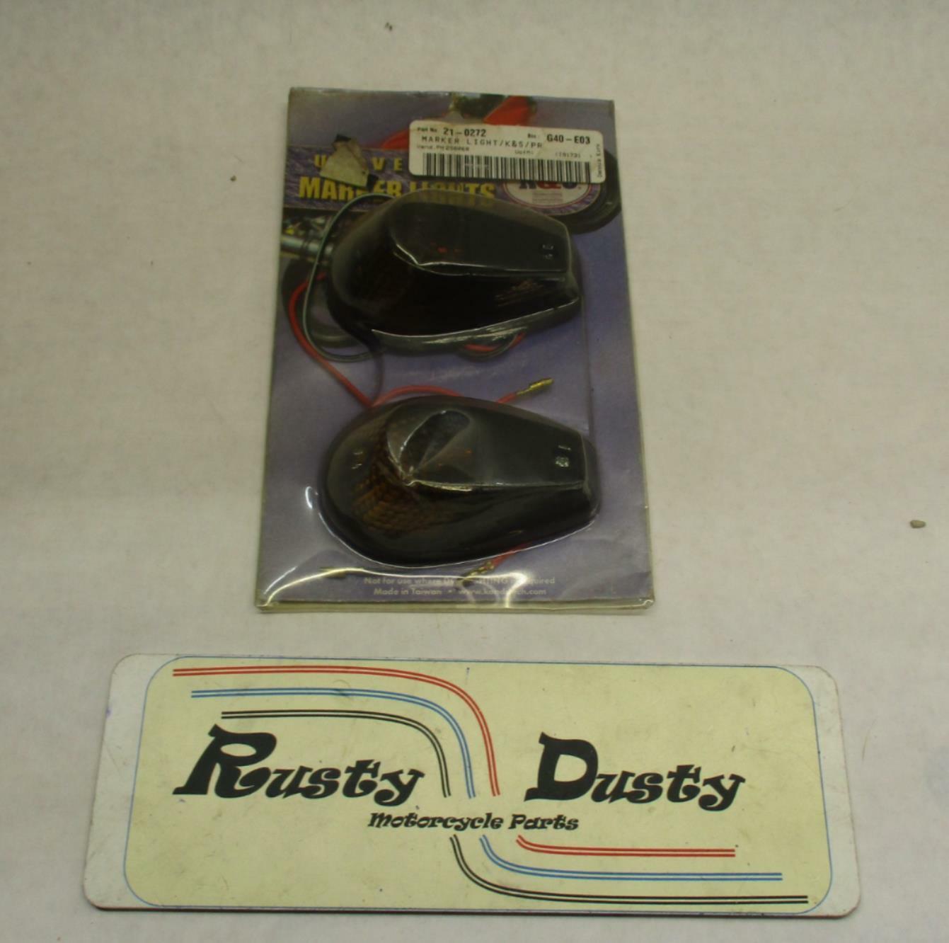 K&S Technologies 25-8068 Flush Mount Marker Custom Motorcycle Lights
