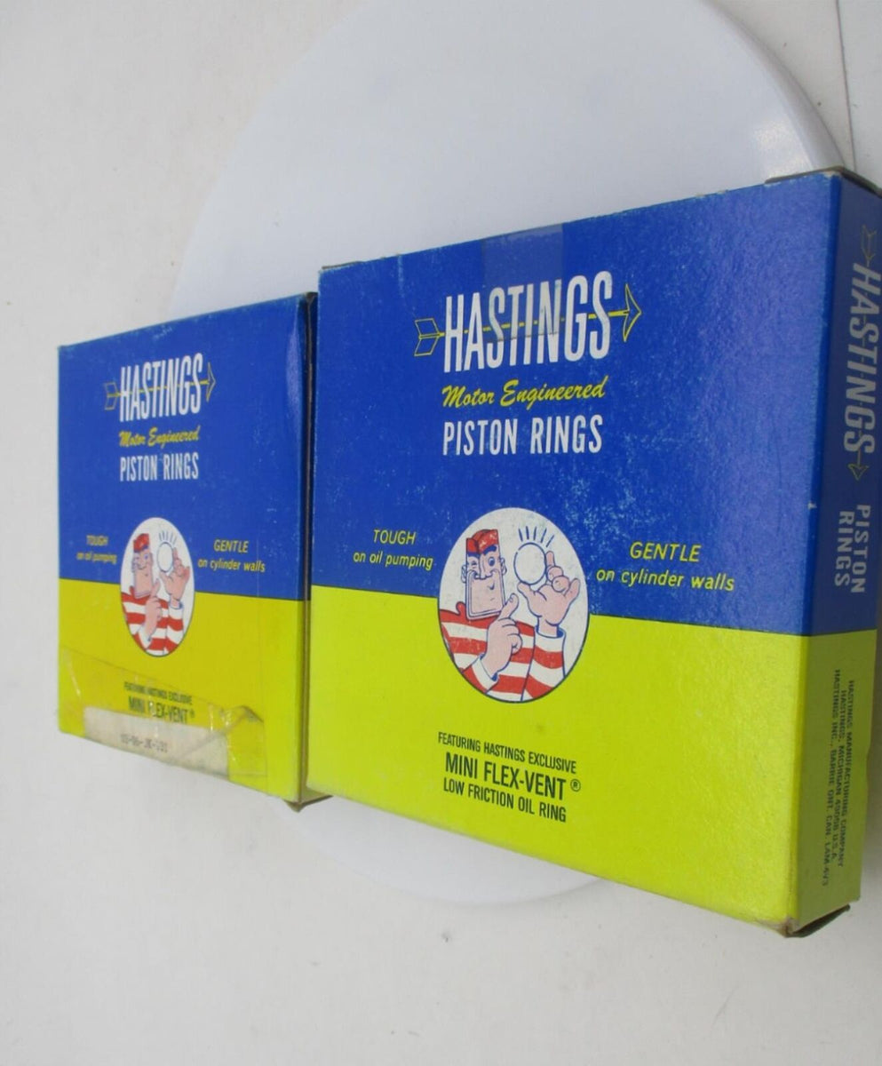 Harley Davidson NORS P11224R .010 61 Inch Knucklehead Panhead Piston Rings Ring