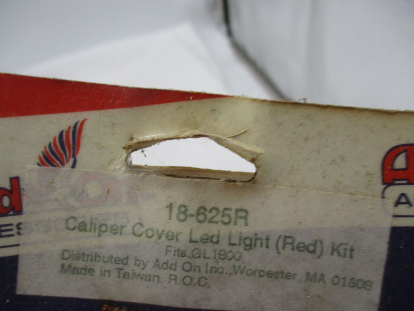 Add On Inc Honda Goldwing GL1800 LED Light Red Caliper Cover 18-625R