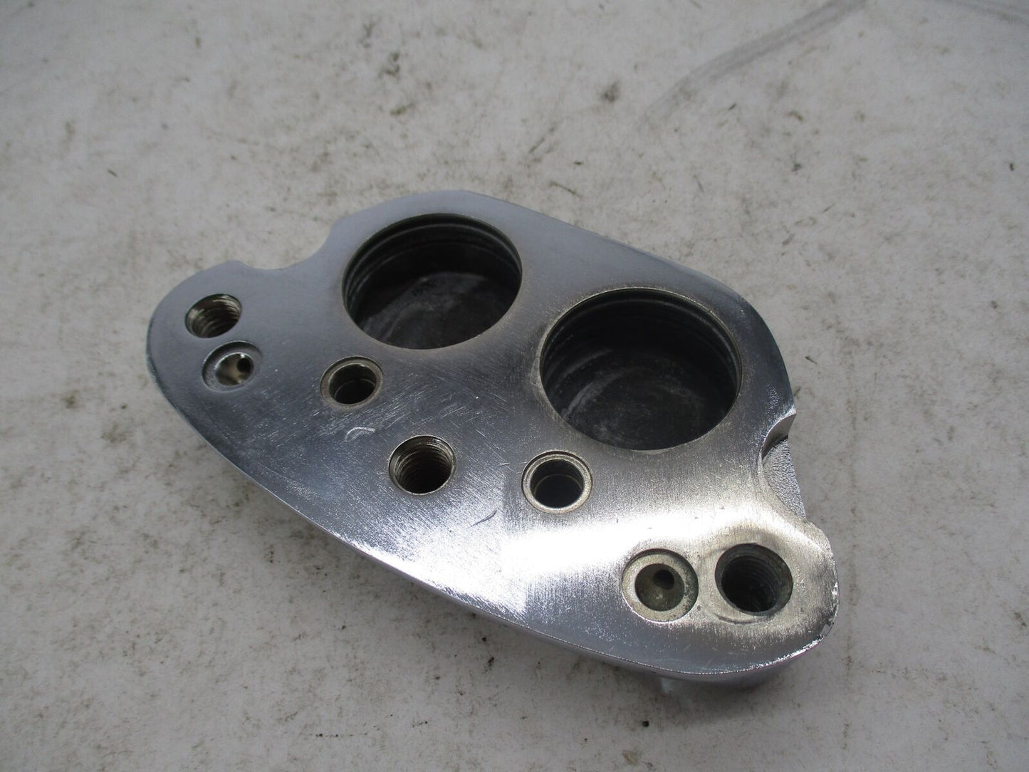 Harley Davidson Touring Softail Dyna Chrome Front Brake Caliber Backing Back