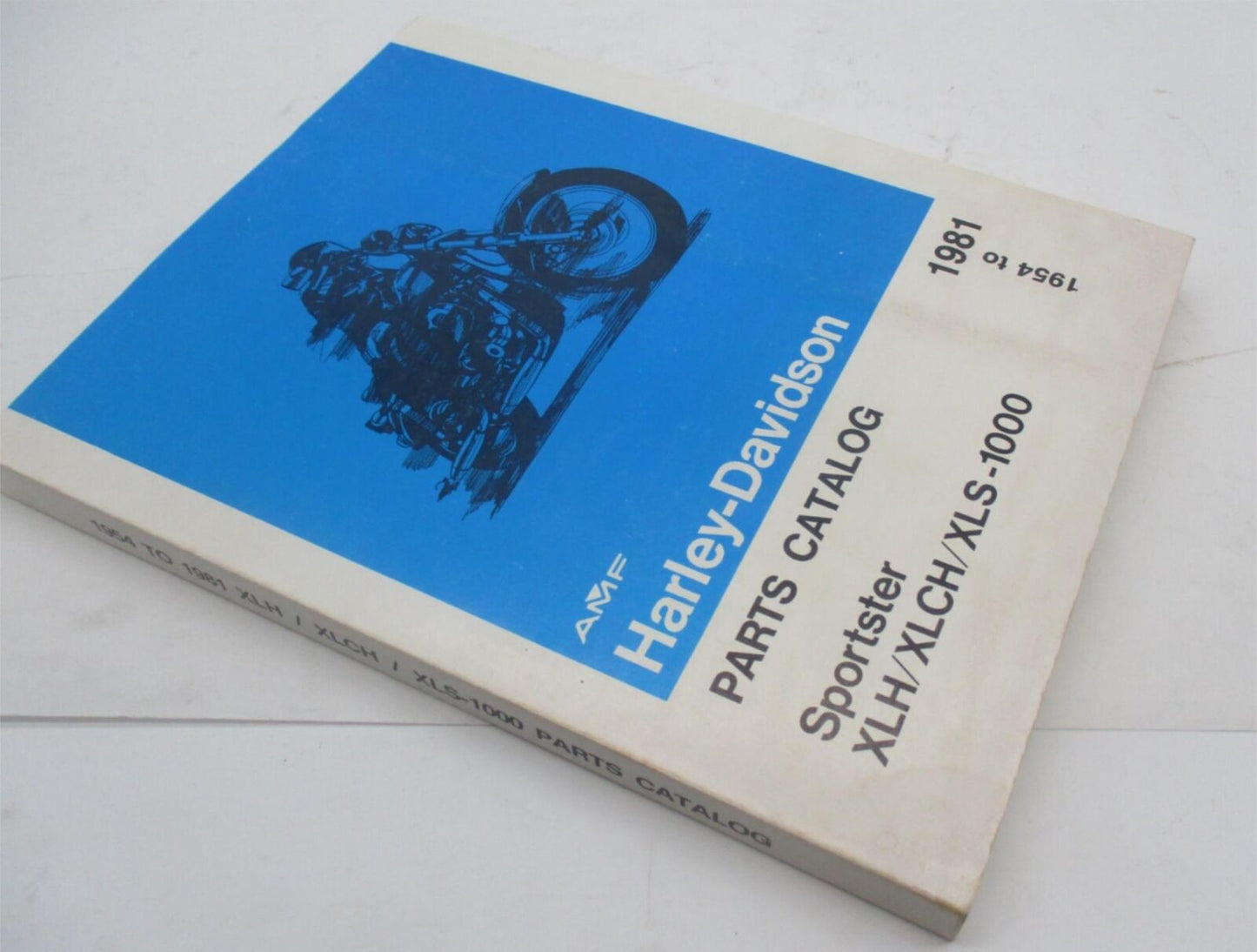 AMF Harley Davidson Parts Catalog Sportster XLH XLCH XLS-1000 1954-1981