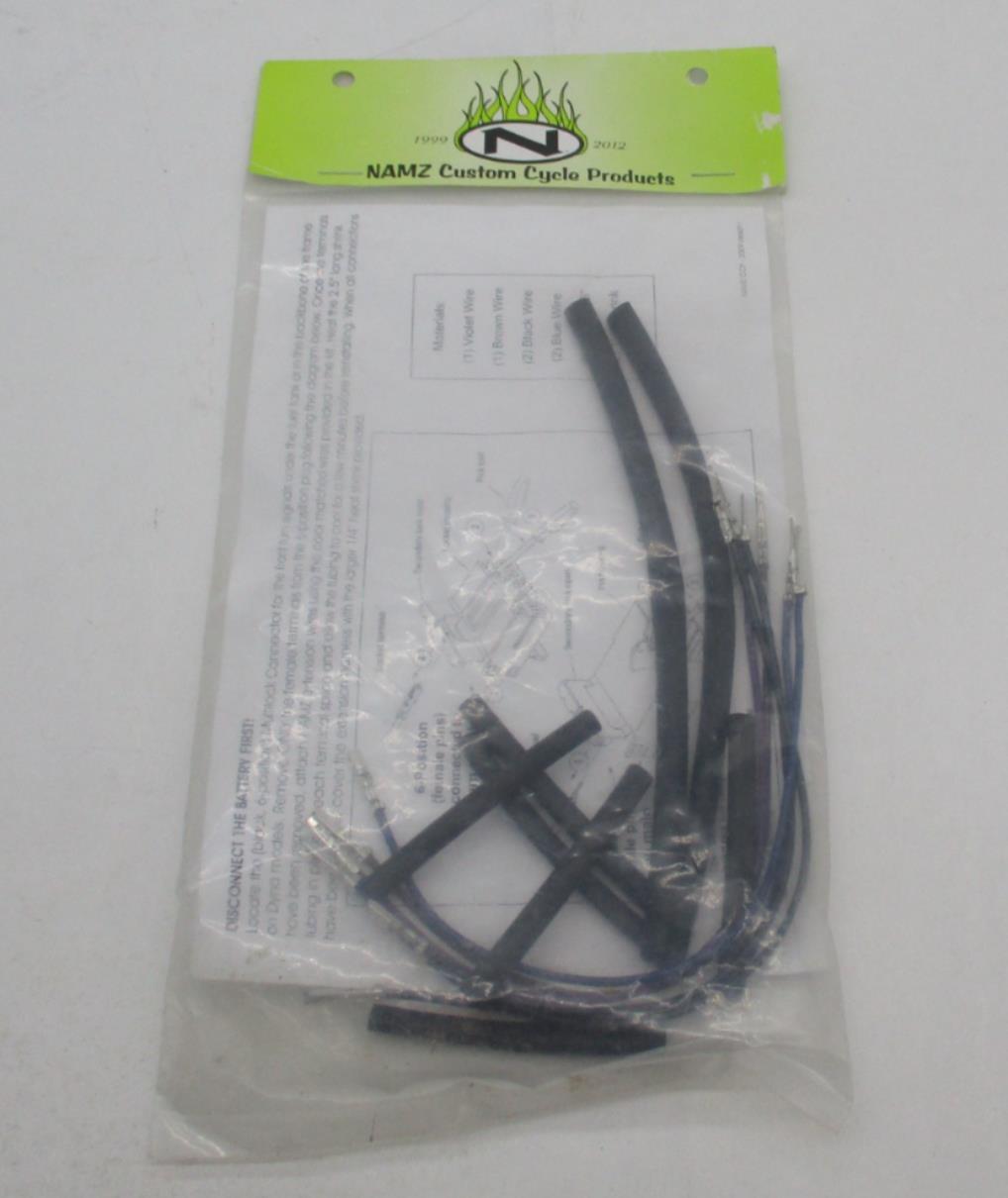 Harley Davidson Namz Front Turn Signal 8" Wire Extension NTSH-X08