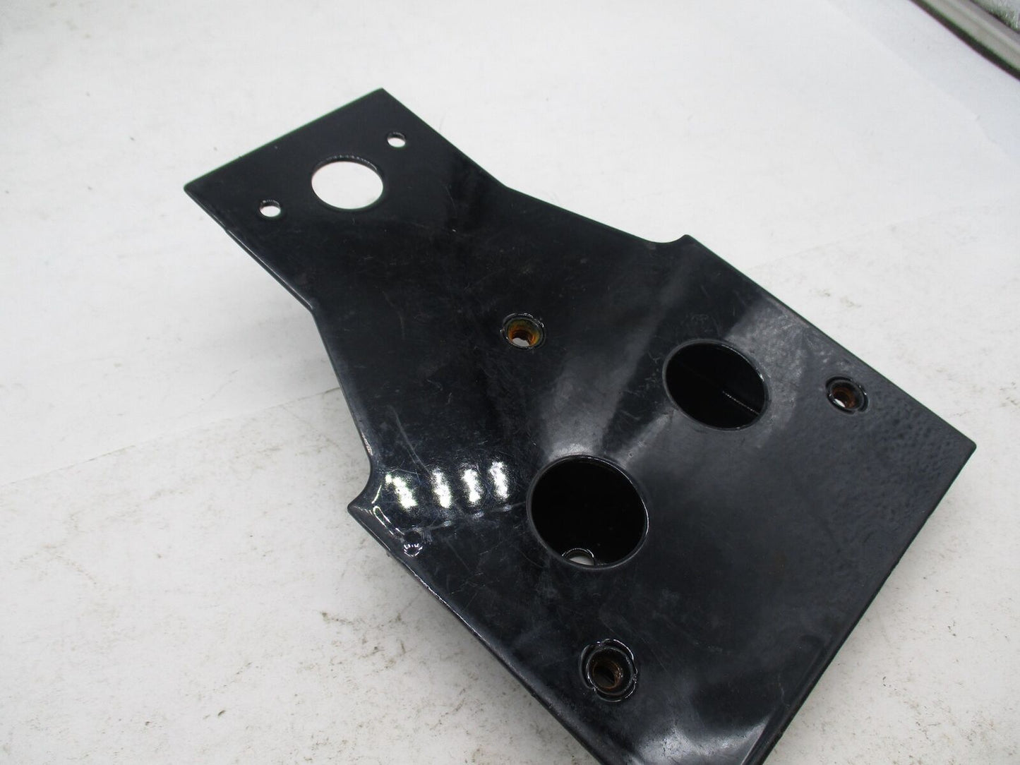 Harley Davidson Black Metal License Plate Bracket Pouch