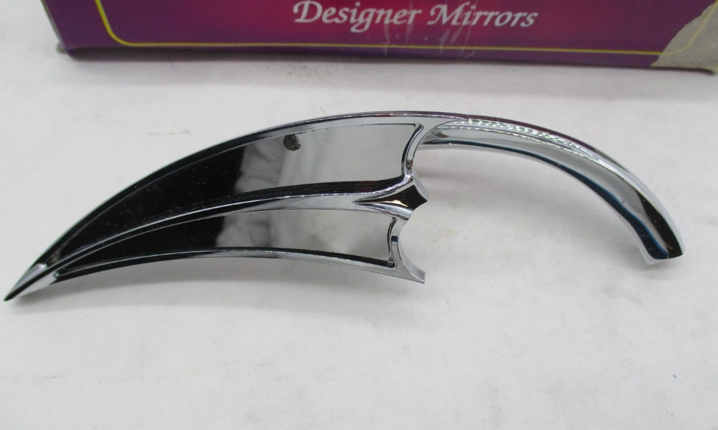 Alternative Arlen Ness Micro Scoop Triangle Mirrors Left Side 0640-0042 Harley