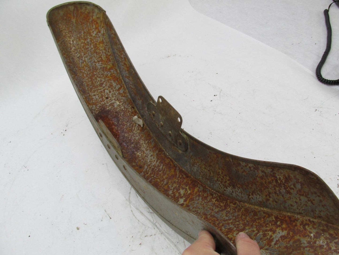 Harley Davidson Unfinished Front Raw Steel Wheel Cover Fender 5.5"