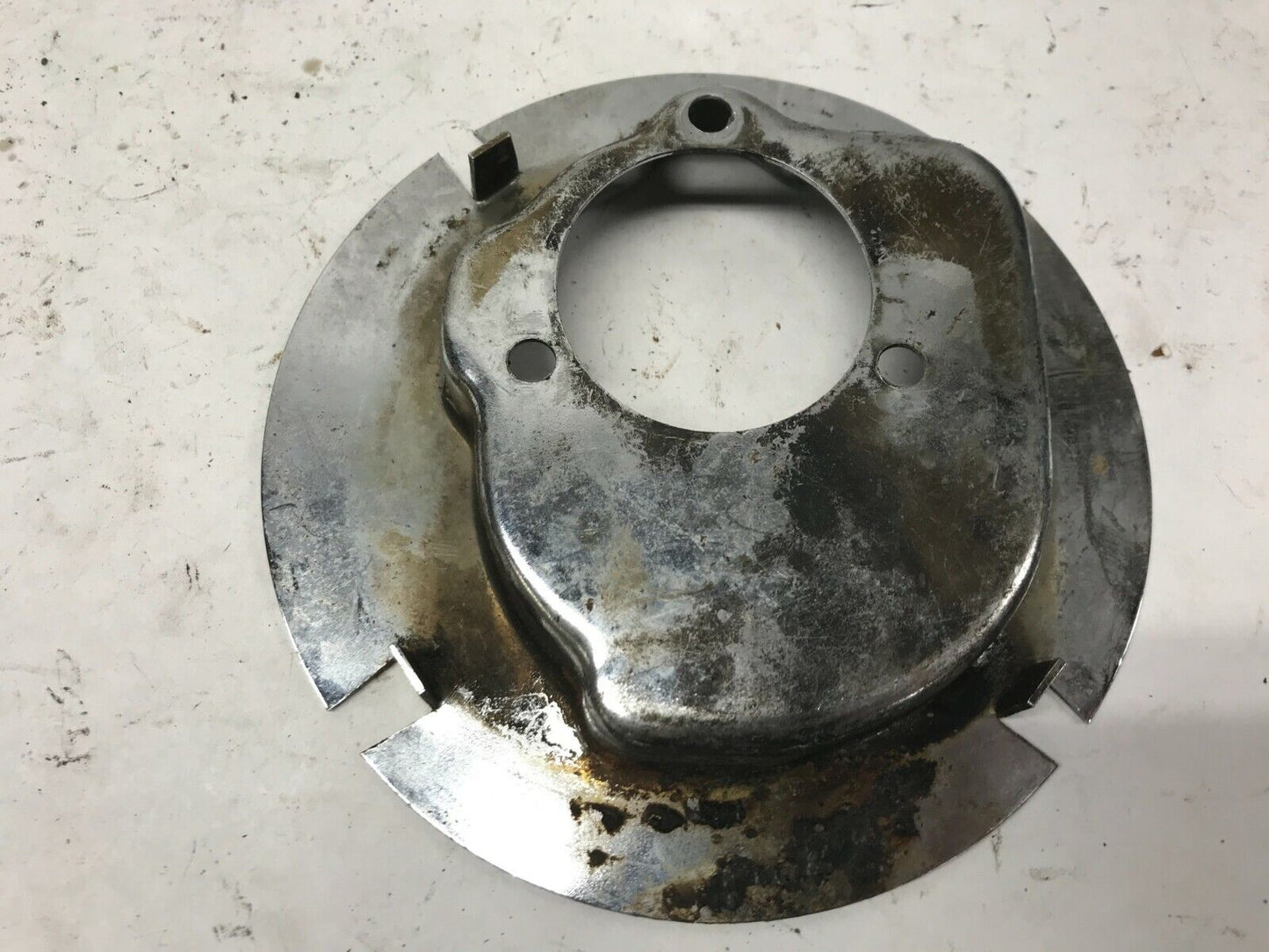 Harley Air Cleaner Backing Plate Bendix Ironhead Shovelhead Bobber Chopper