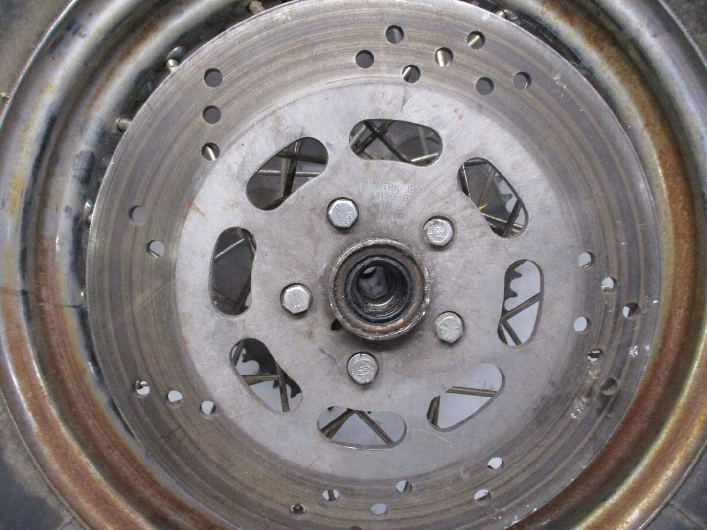 Harley Davidson Dyna 16" Rear Wheel and Tire w/ 49T Sprocket and Disc 44136-92
