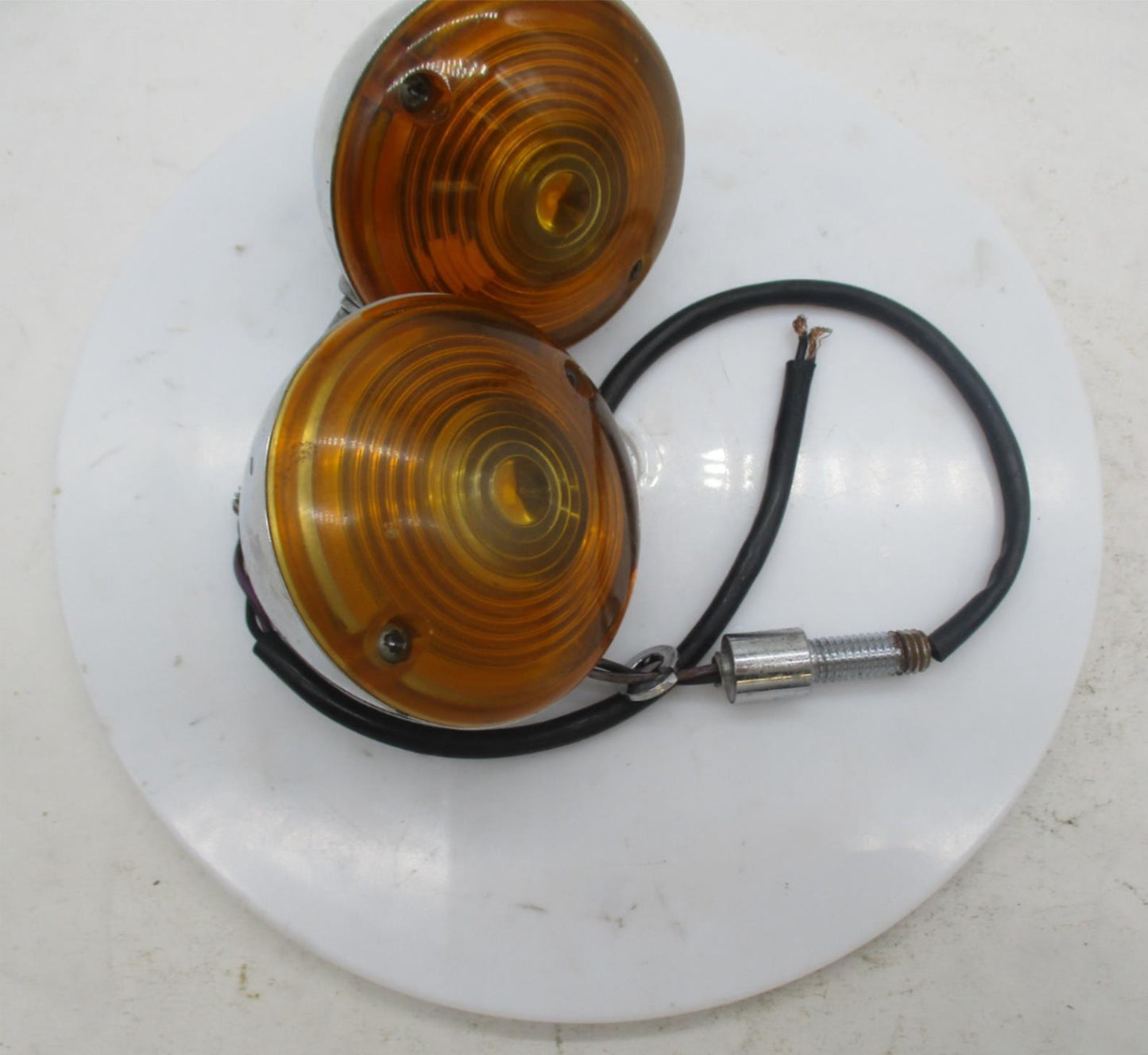 Pair of Harley Davidson Genuine Touring Chrome Turn Signals