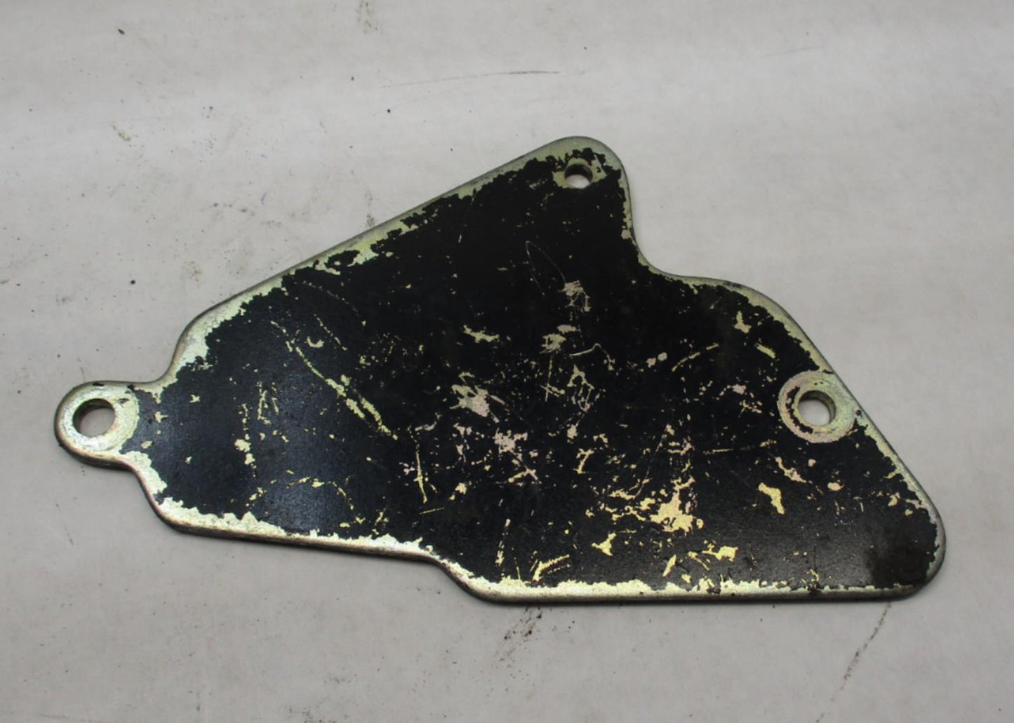 Harley Davidson V-Twin Black Tool Box Mounting Bracket Plate