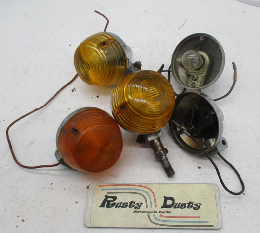 Mixed Lot of Vintage Japanese Motorcycle Turn Signals Stanley 60345