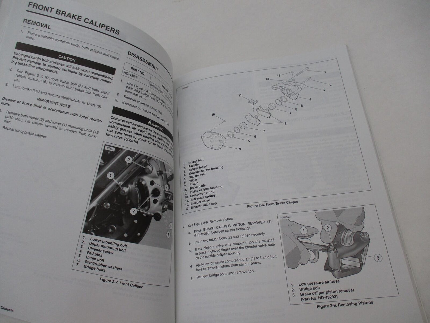 Harley Davidson Official Factory 2004 FXSTSE2 Service Manual Supplement 99494-04