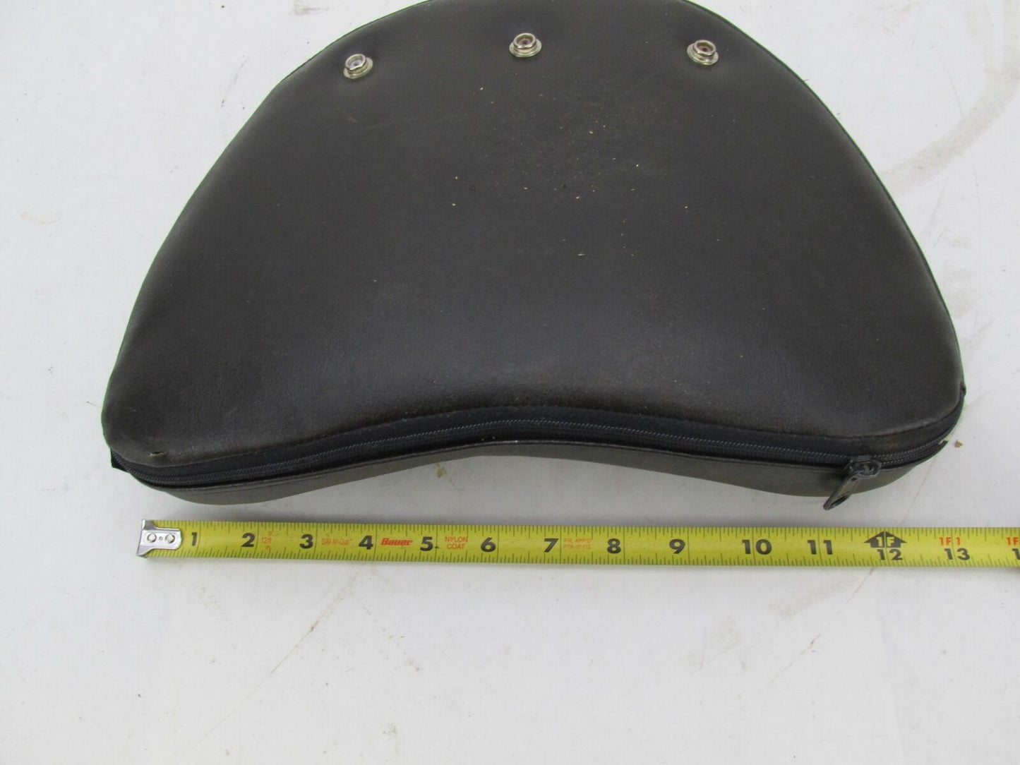 Vintage Honda Goldwing GL Black Backrest Trunk Pad 12" x 9"