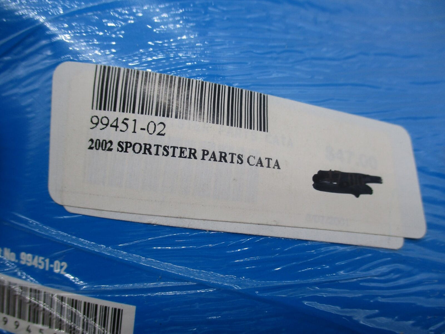 Harley Davidson Official Factory Sportster Models Models Parts Catalog 99451-02