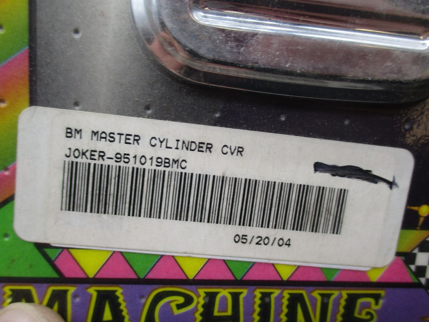 Harley Davidson Joker Machine Bake Master Cylinder Cover Slotted 951019BMC