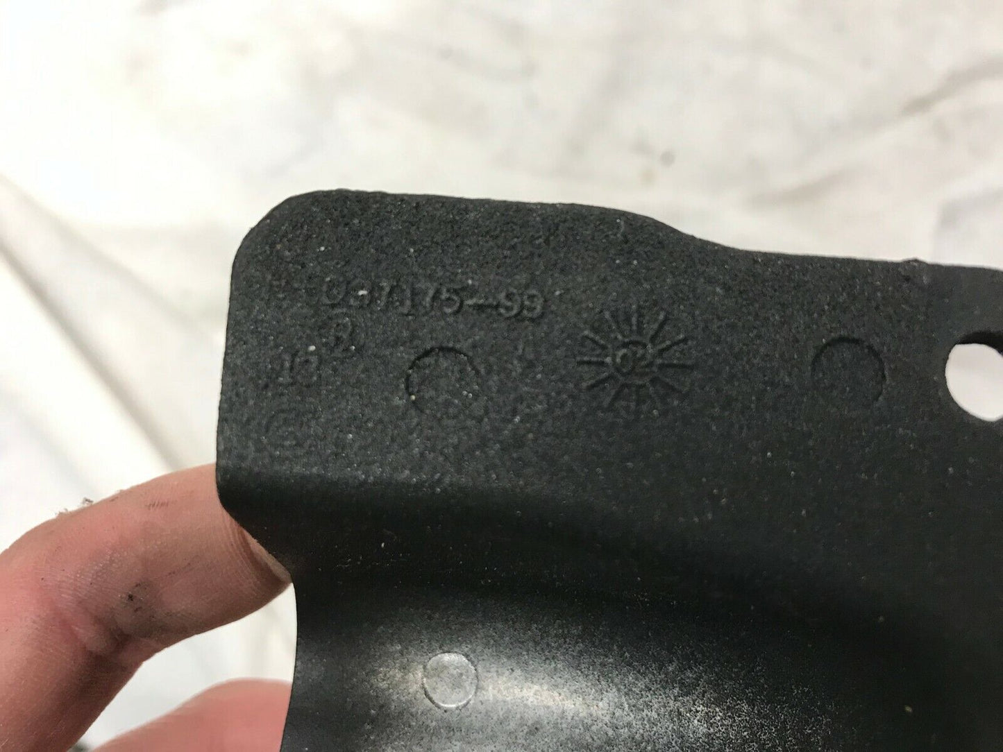 2005 04-06 HARLEY DAVIDSON FLTRI ROAD GLIDE OIL COVER ENGINE MOTOR Black Crinkle