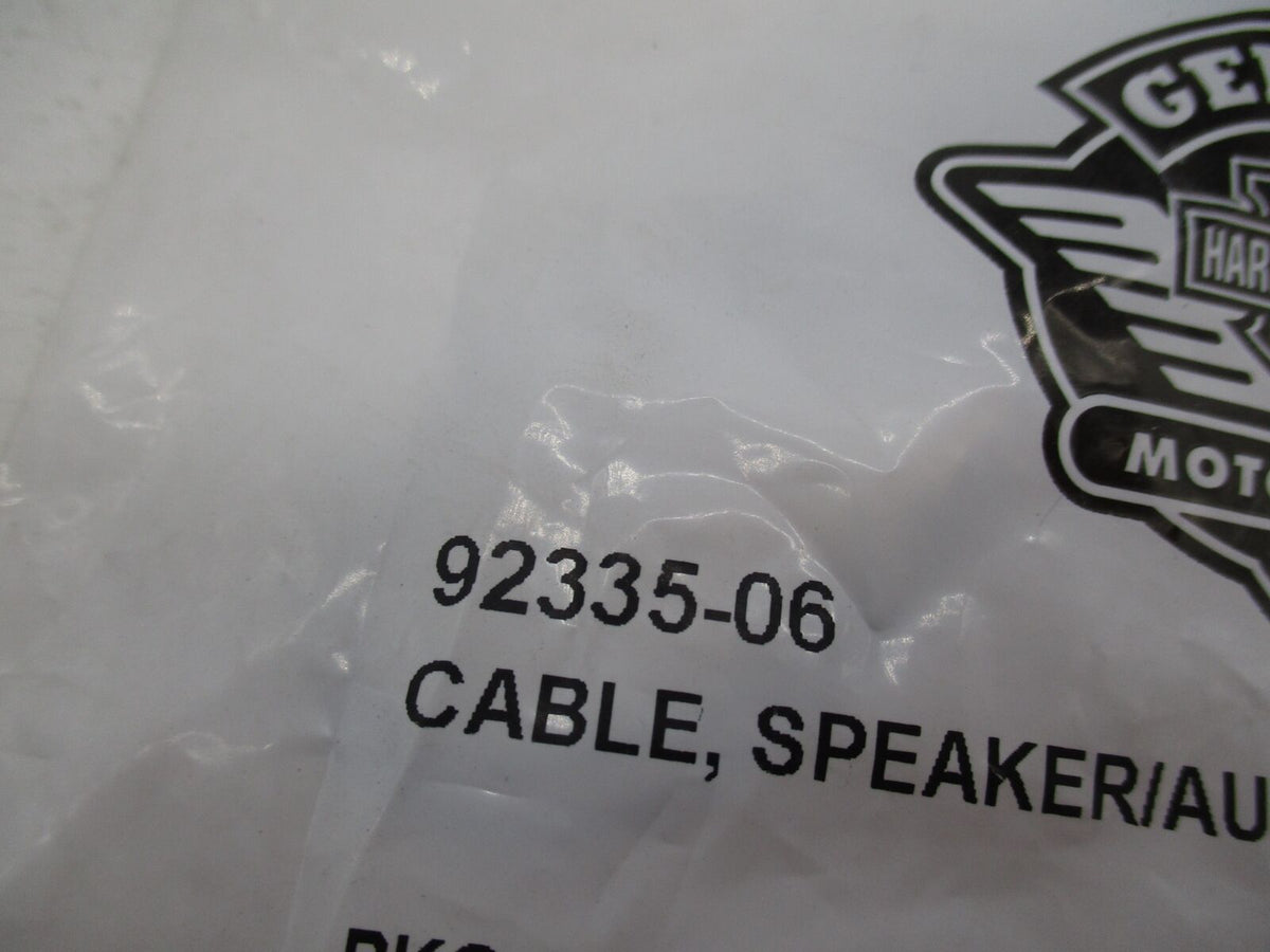 Harley Davidson Genuine NOS FLTR Cable Speaker/Audio 9233506 Rusty Dusty Parts
