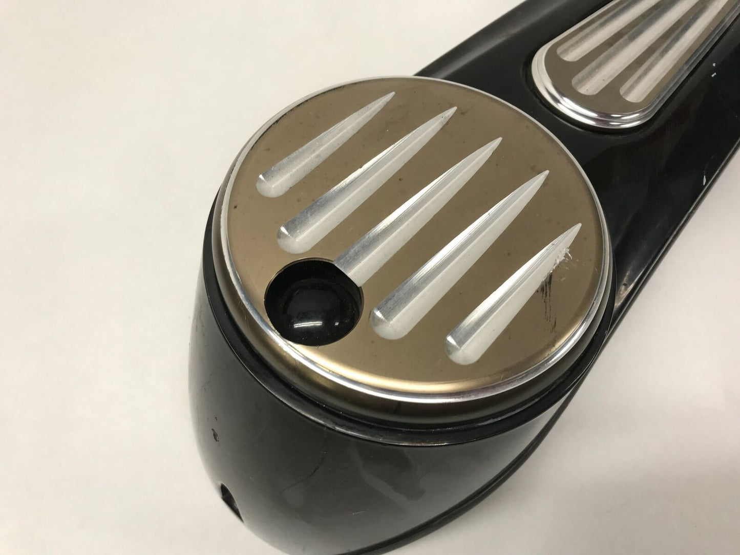 Harley Davidson 69214-08 Black Gas Tank Console Dash Arlen Ness Inserts Custom