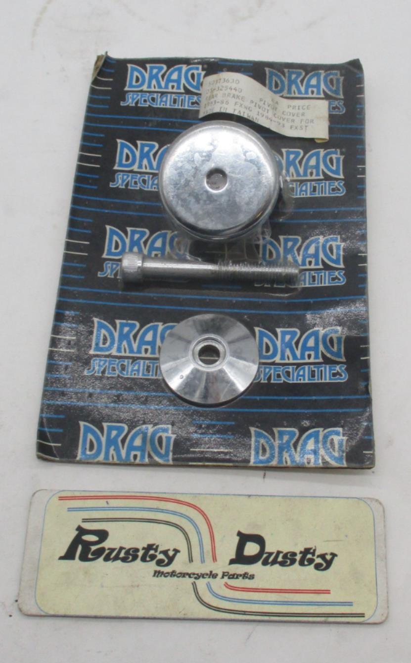 Drag Specialties DS-325440 Harley Rear Brake Pivot Chrome Cover FXWG FXST