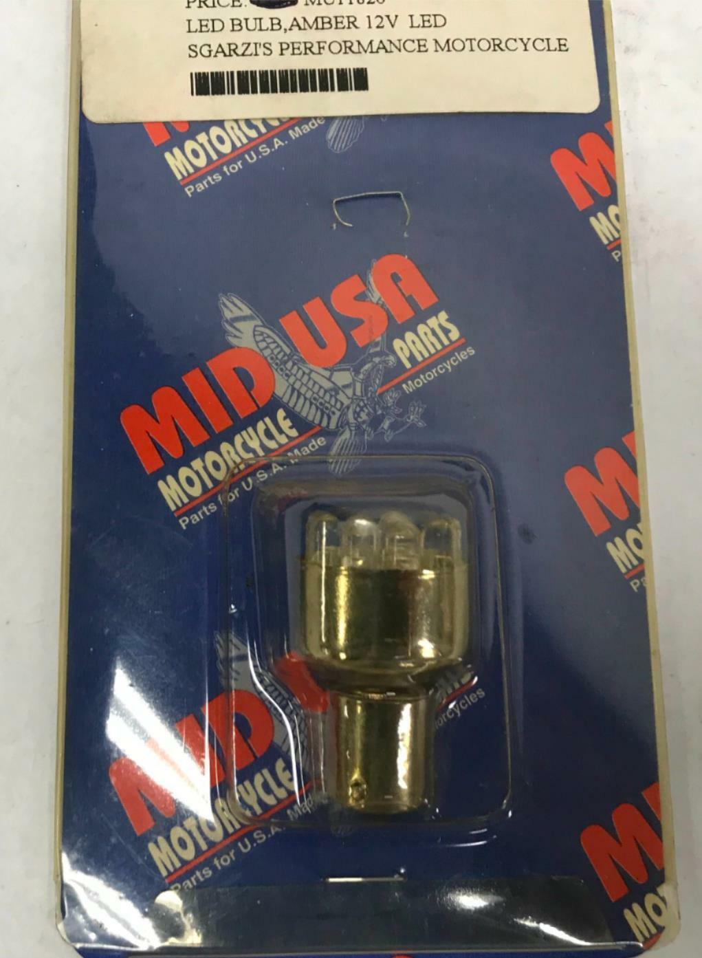 Mid USA Led Amber Signal Bulb 12V 11820 Harley