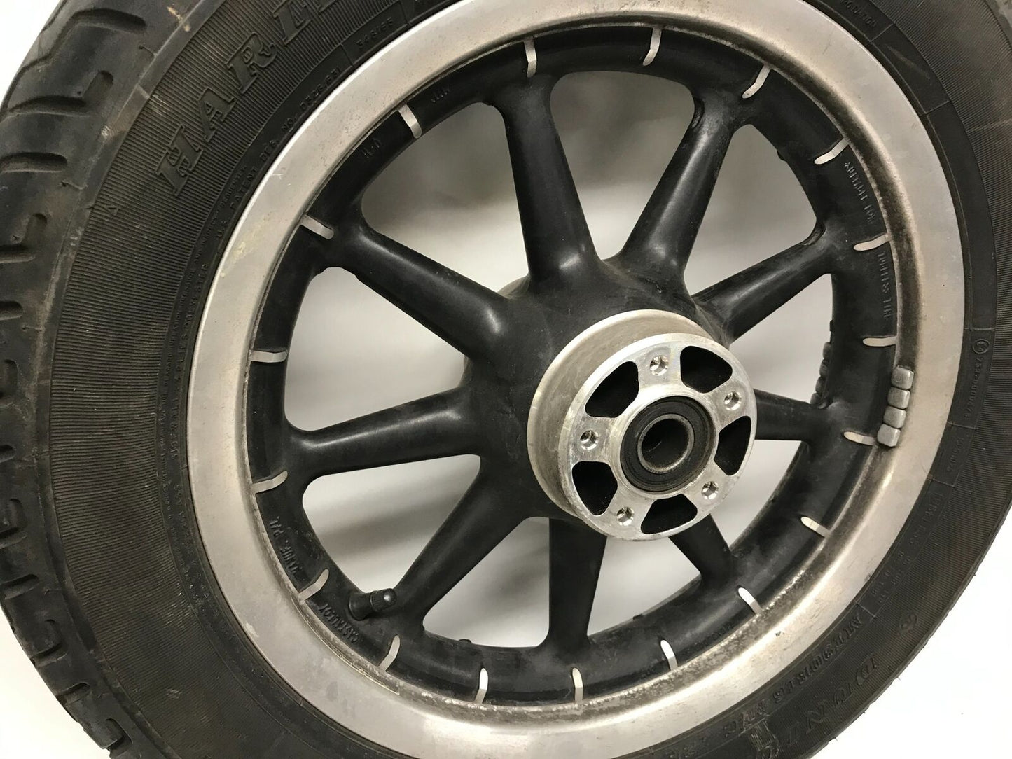 Harley Davidson 16x3 Front Wheel Touring 9 Spoke Black with Tire