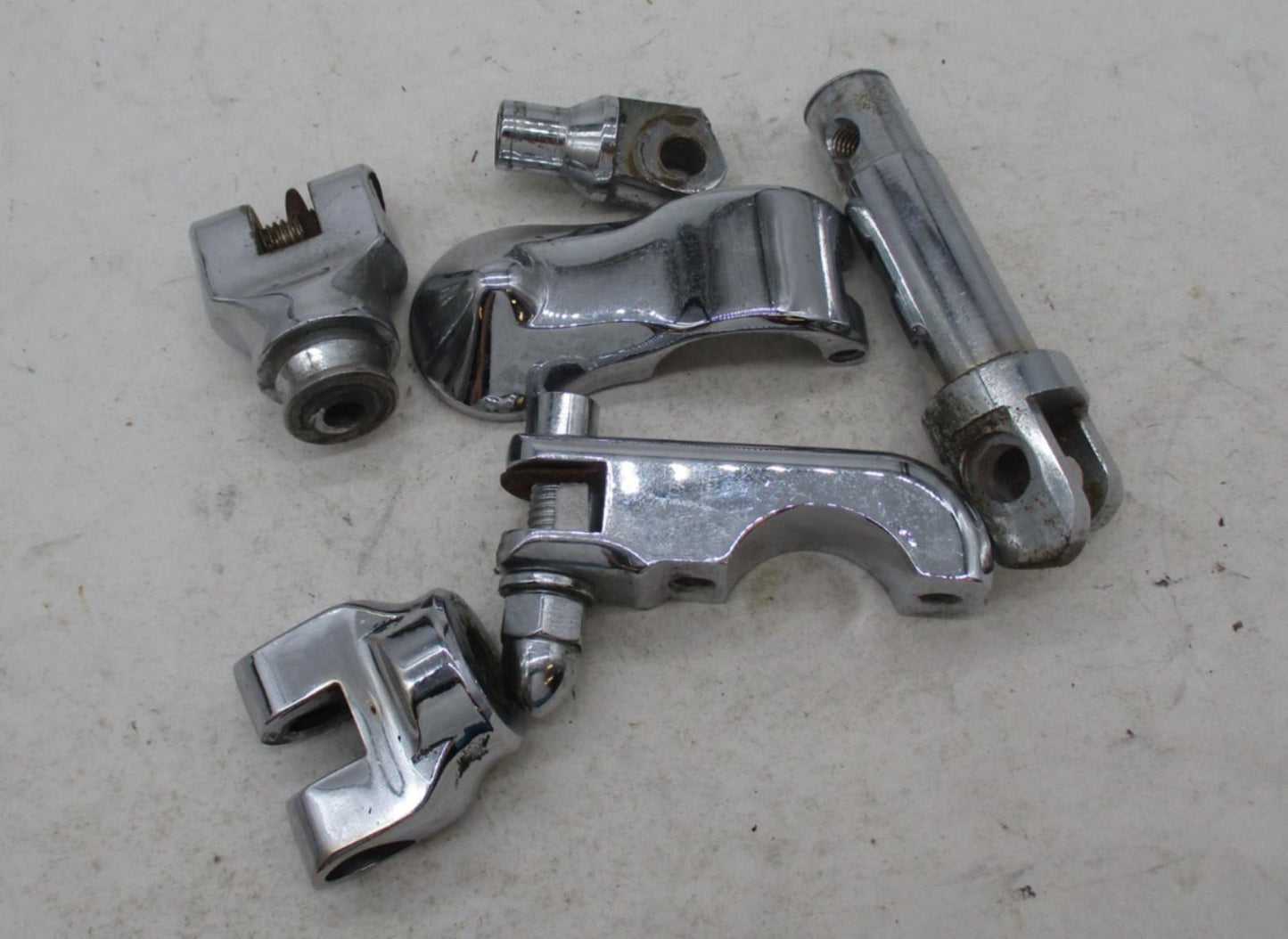 Harley Davidson Mix Lot of Foot Highway Peg Mounting Hardware Pivot Extensions