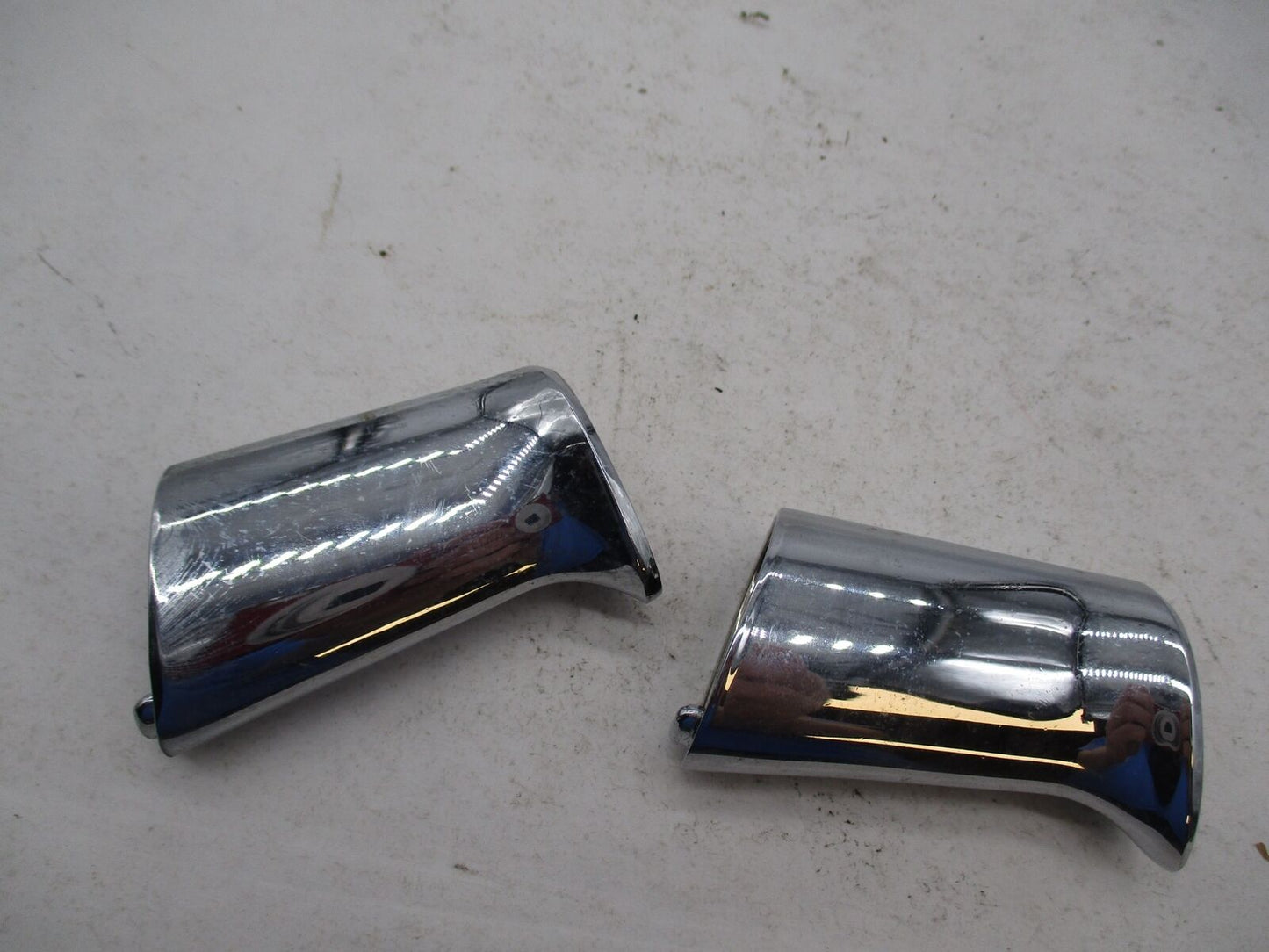 Pair of Harley Davidson Turn Signal Standoff Chrome Mount Bracket XL FX 68480-02