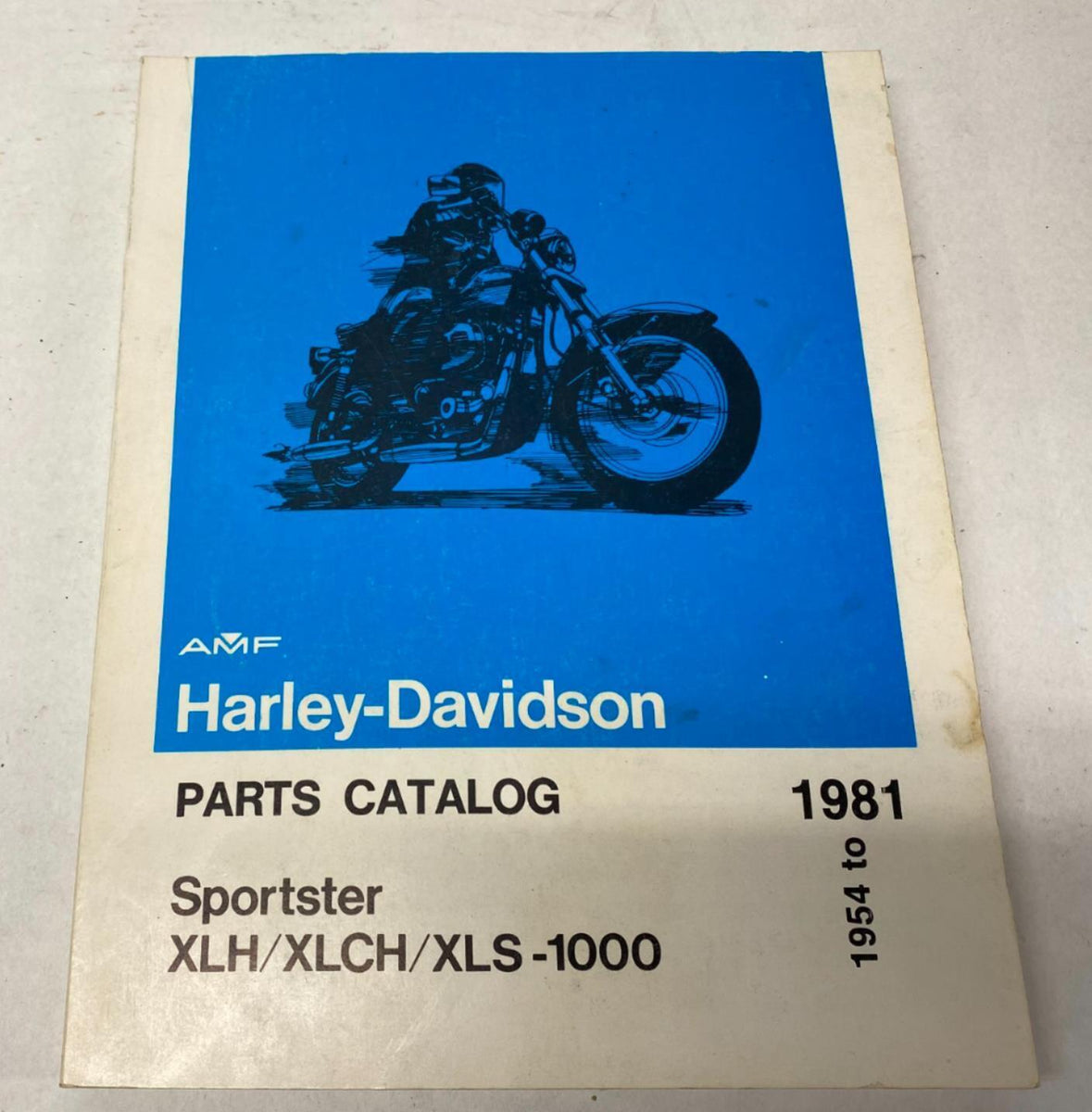 Harley Davidson AMF Genuine Parts Catalog Sportster XLH XLCH XLS1000