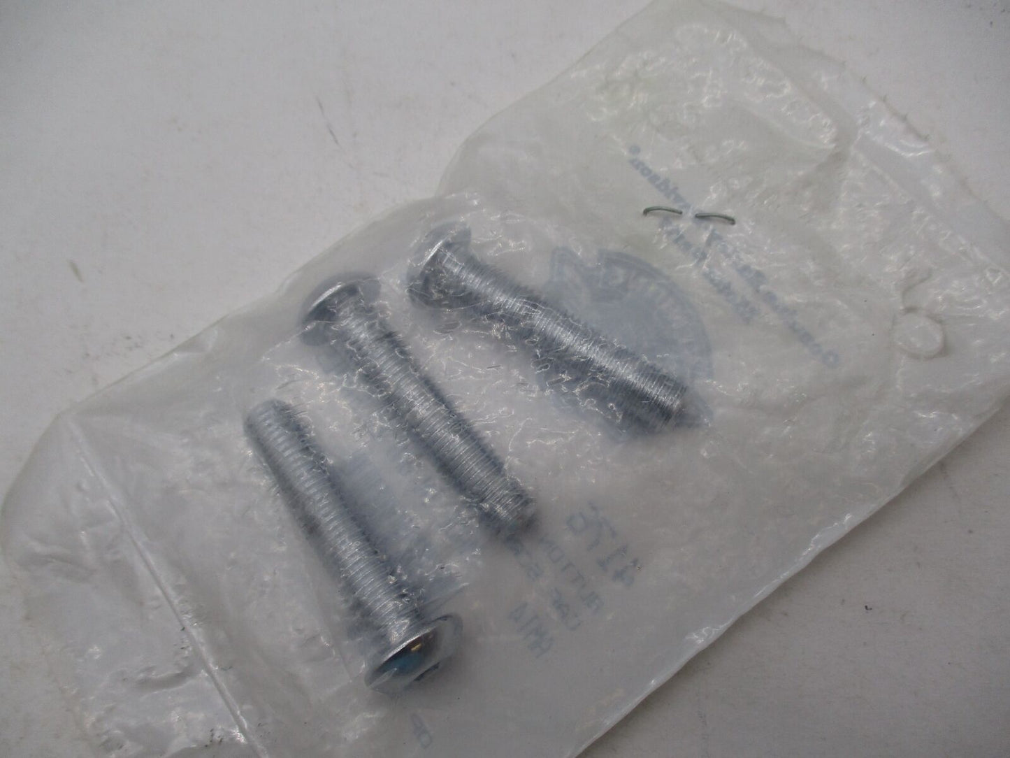 Harley Davidson Lot of 3 Genuine NOS Chrome Button Head Cap Screws 4176