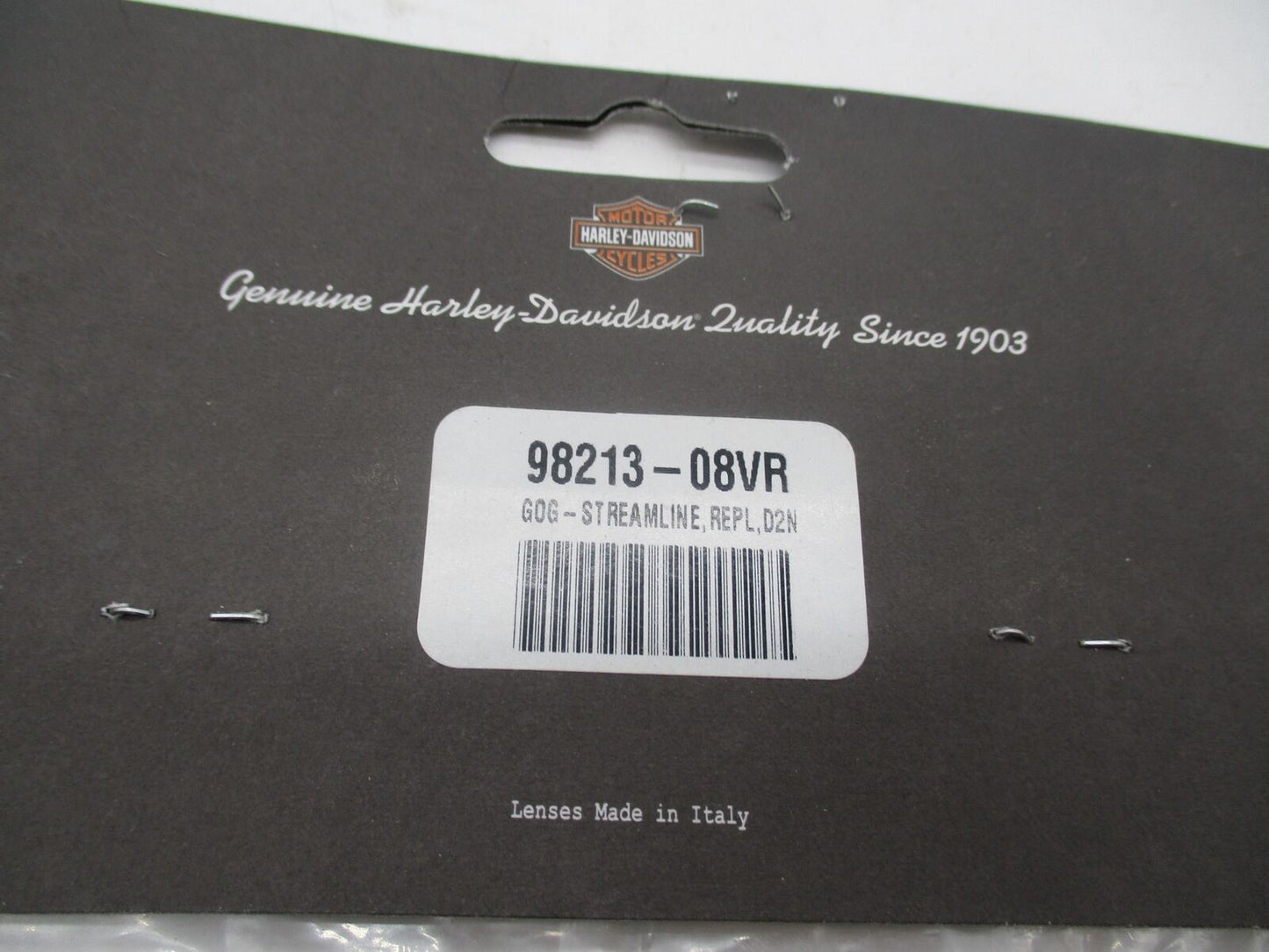 Harley Davidson Genuine NOS Goggle Lenses Streamline Replacement 98213-08VR