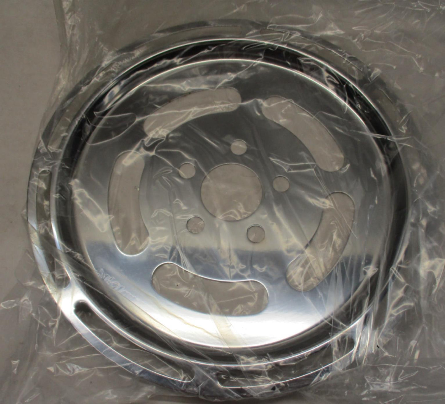 Harley Davidson Chrome Slotted Rear Pulley Cover Trim 78-052