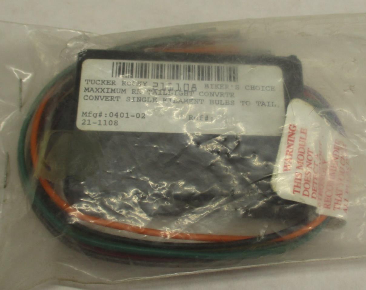 Biker's Choice 21-1108 Maxximum Rear Taillight Converter Harley Davidson