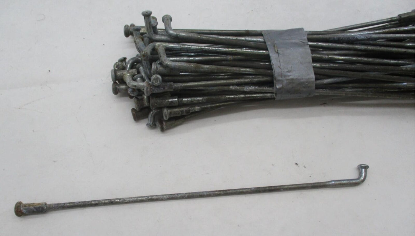 Lot of 40 Harley Davidson Wheel Rim Spokes and Nipples 9" Long