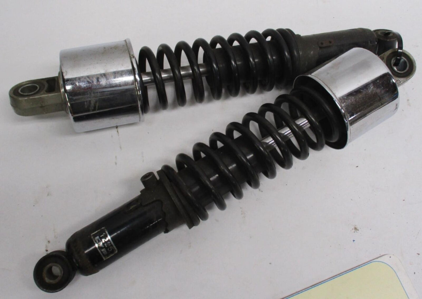 Set of Adjustable 14" KYB Rear Vintage Shocks 1225 Cafe Racer