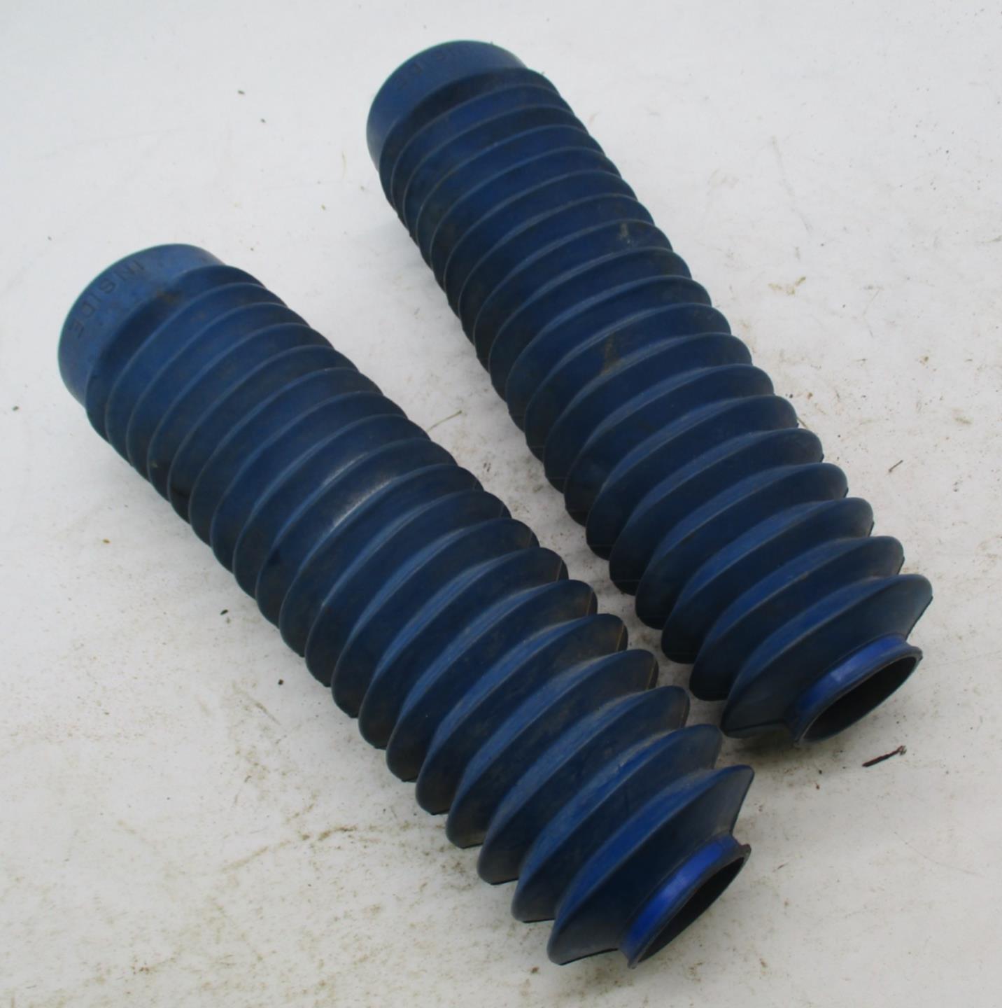 Husqvarna MX Dirt Bike CR250 WR250 CR360 60's 70's 80's Blue Fork Gaitors
