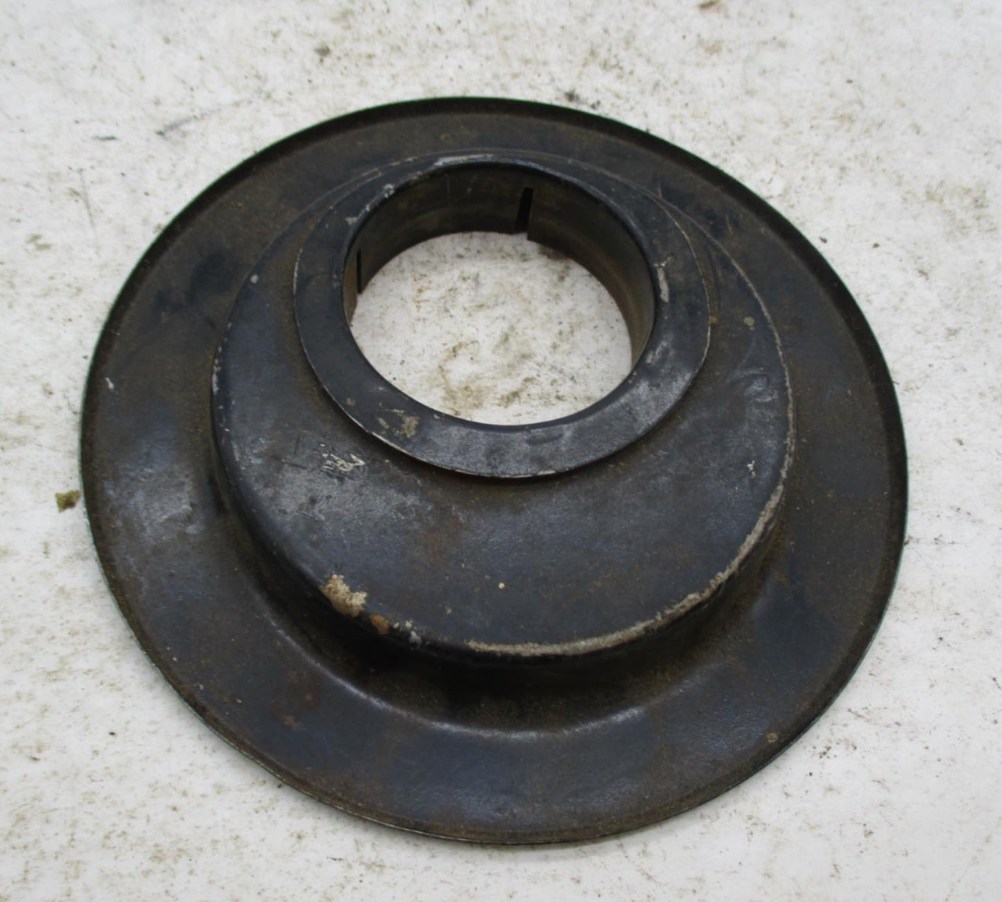 Vintage Chopper Motorcycle Carb Backing Plate 4-3/4" 1-3/4" Inlet