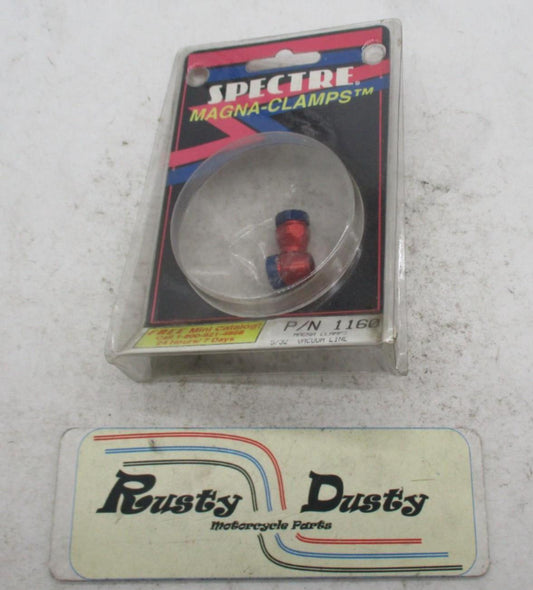 Set of (2) Harley Davidson Spectre Magna Clamps Hose Clamps 1160