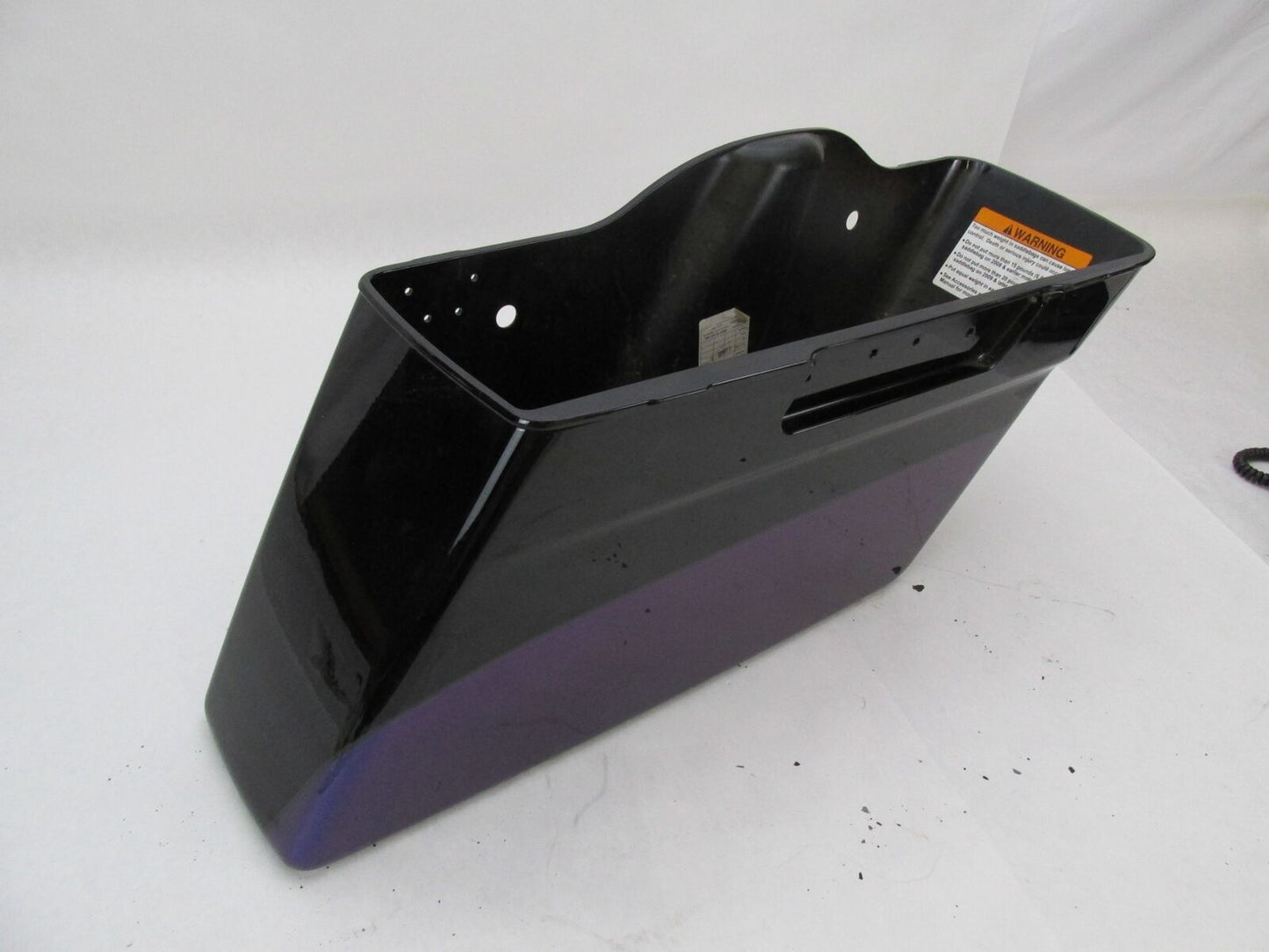 Harley Custom Painted Purple Blue Right Side Hard Saddlebag 79106-03A 79093-93B