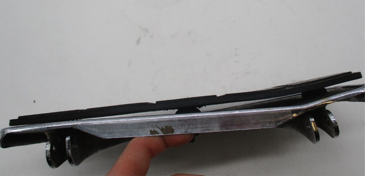Harley Davidson Single Driver Rider Floorboard Foot Board w/ Base Plate Bent